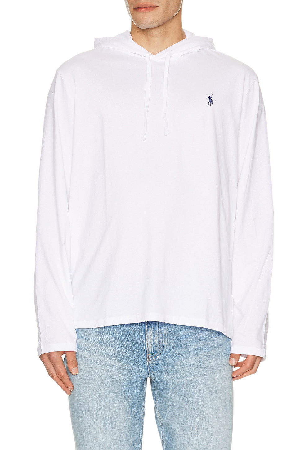 Long Sleeve Jersey Knit Hooded T-shirt