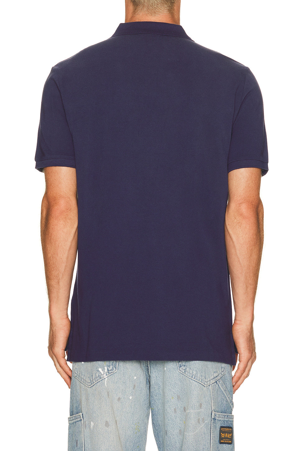 Novelty Denim Bear Polo