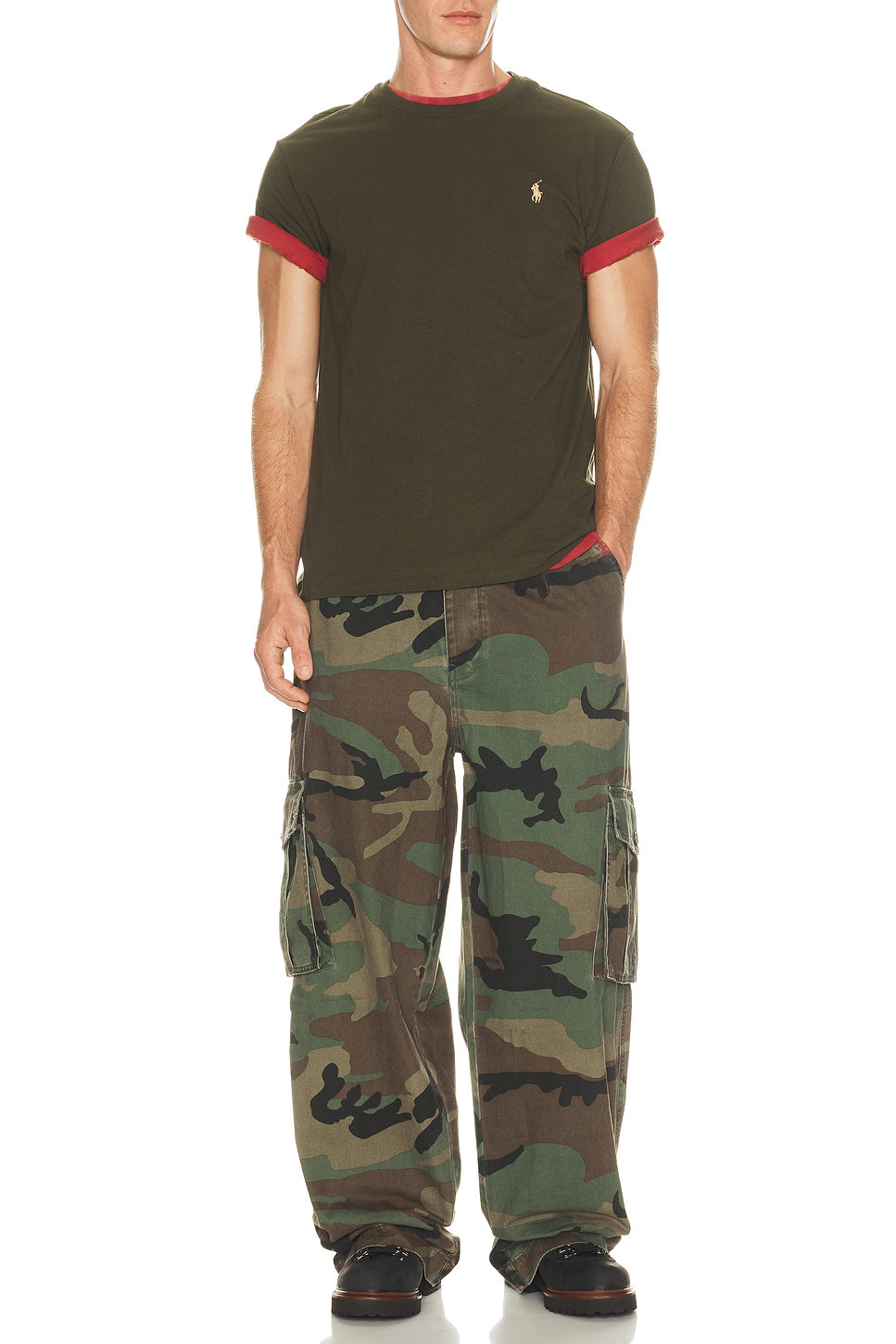 Short Sleeve Jersey Knit Crewneck T-Shirt