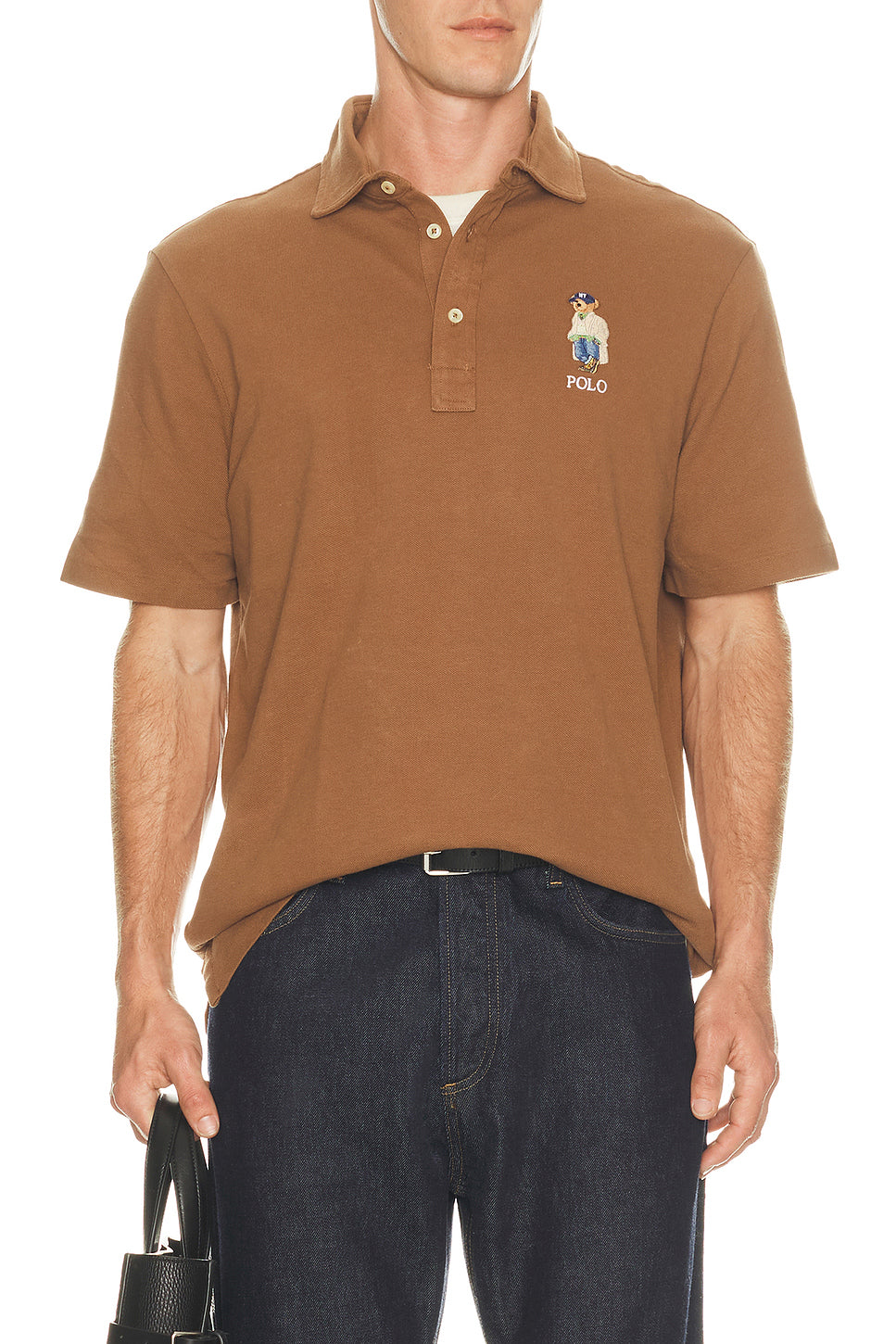 Short Sleeve Basic Mesh Litchfield Bear Polo
