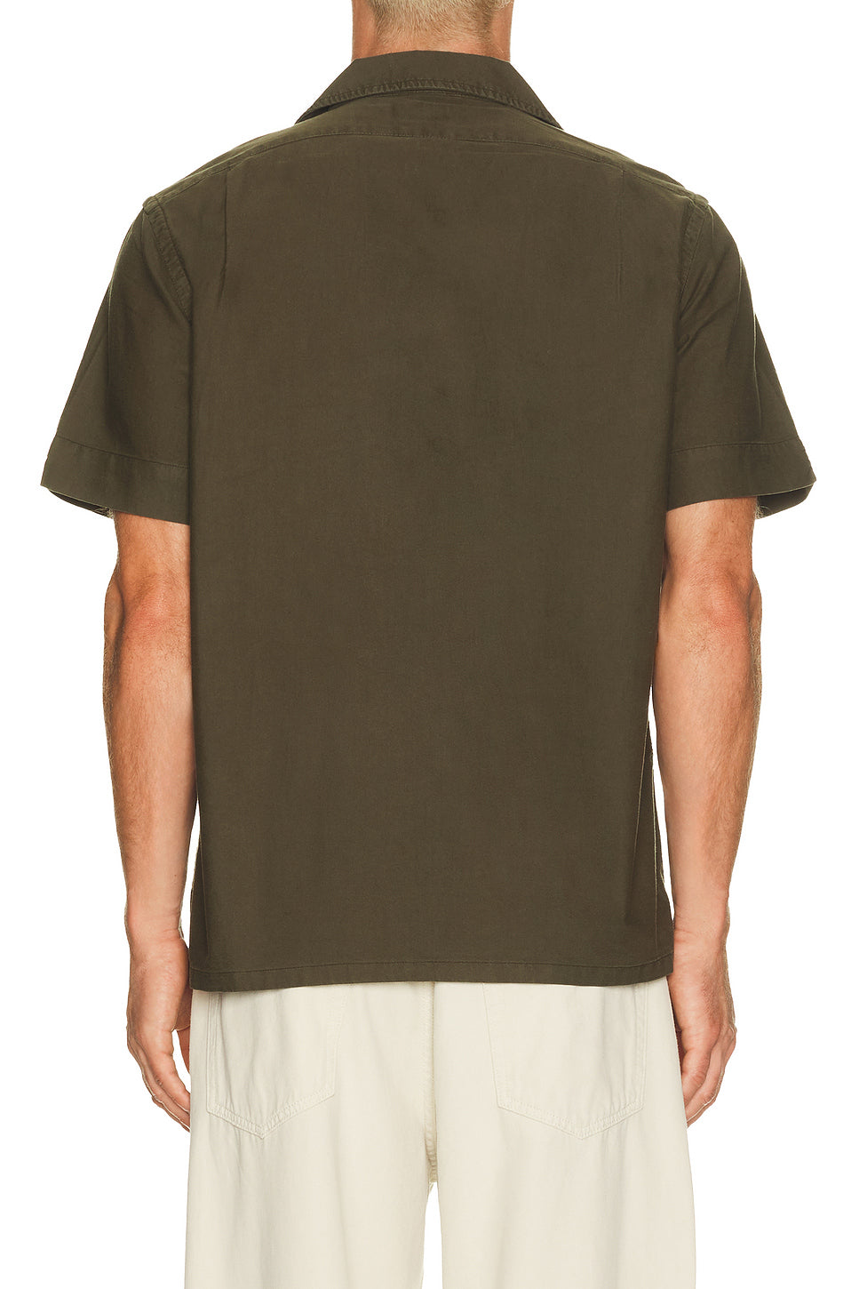 Short-sleeve Garment Dyed Andy Camp Sport Shirt