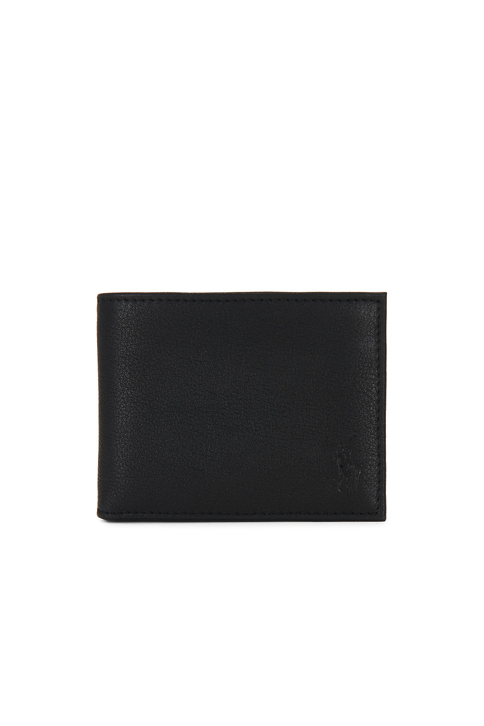 Pebbled Leather Passcase Wallet