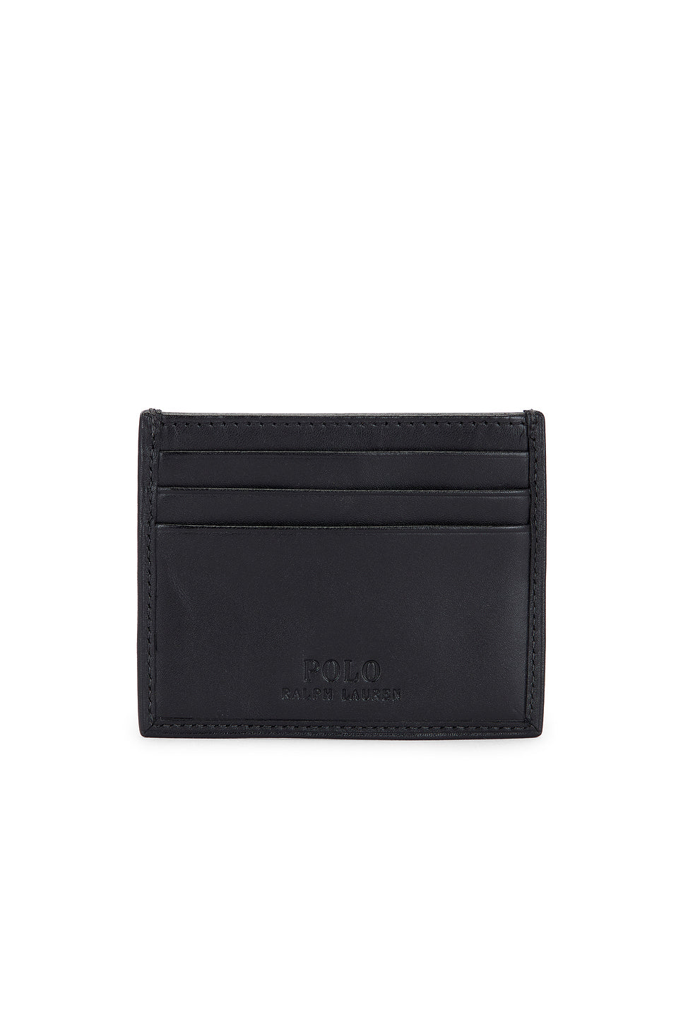 Leather Holiday Bear Card Case