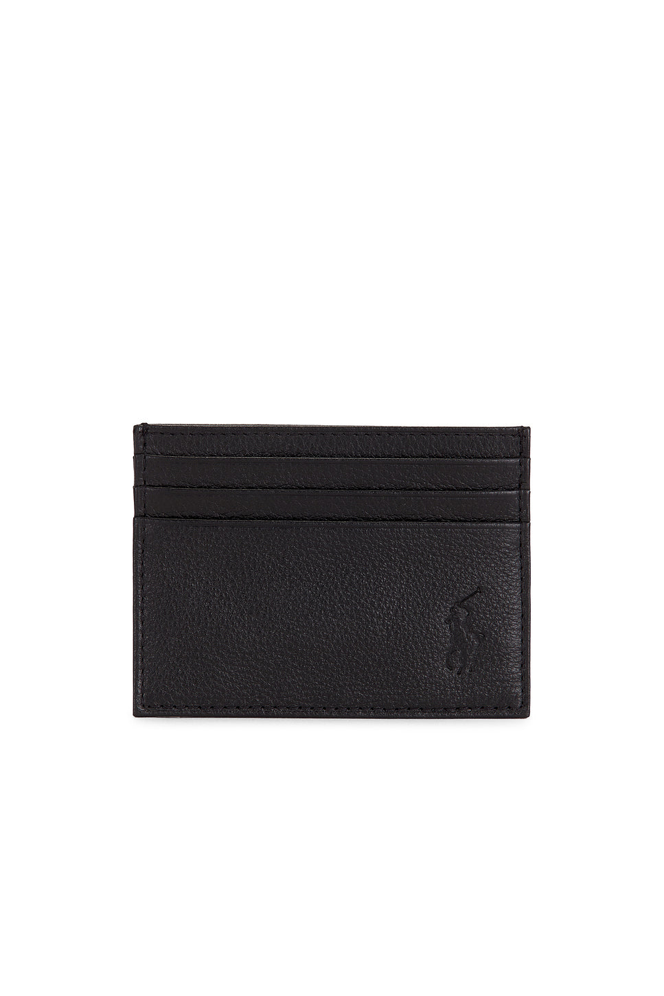 Pebbled Leather Slim Card Case
