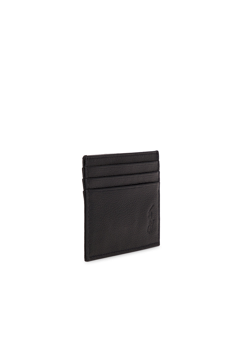 Pebbled Leather Slim Card Case