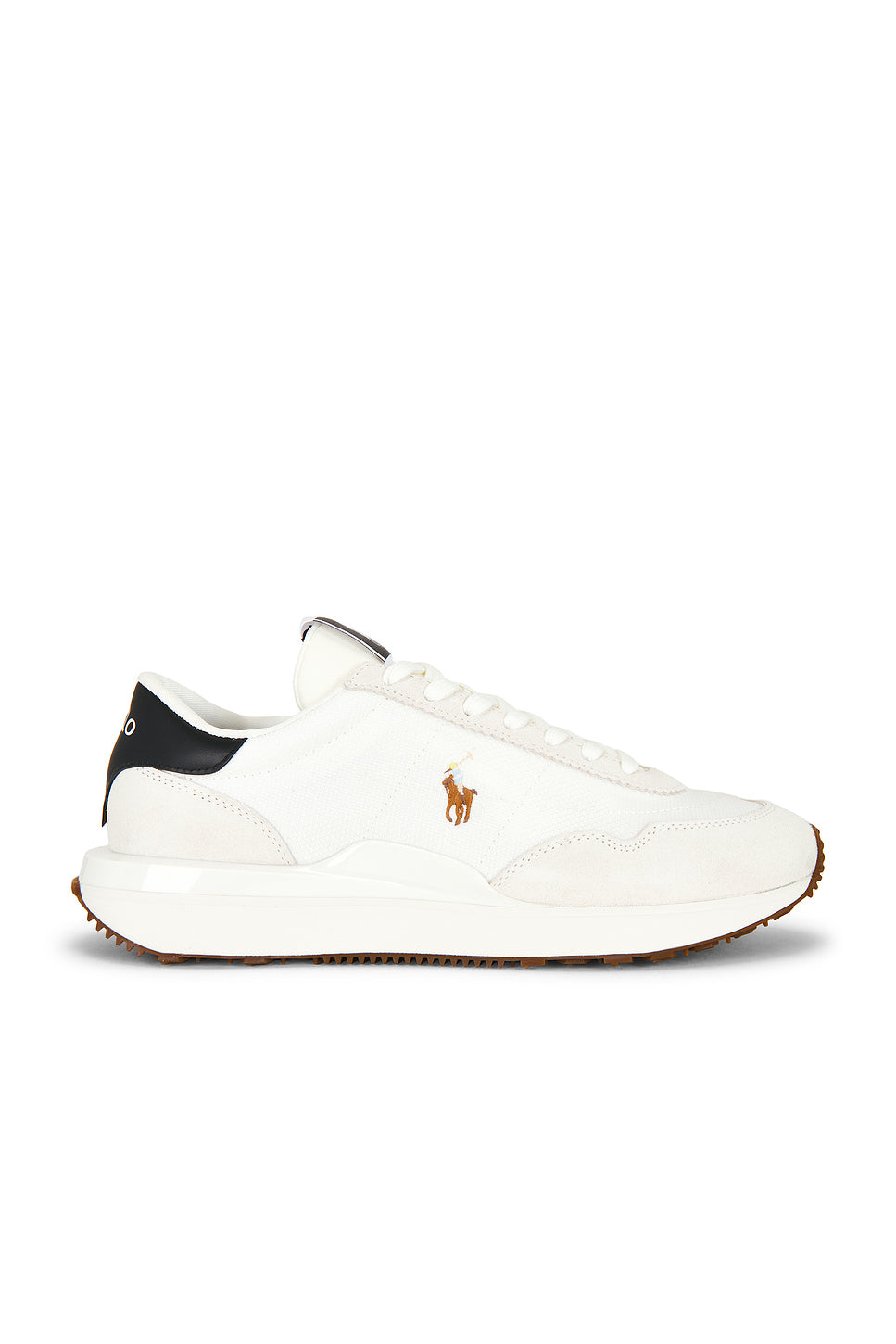 Train 89 Suede & Nylon Low Top Sneaker