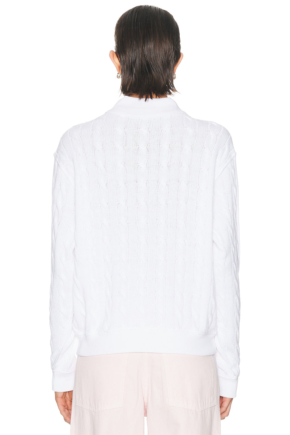 Long Sleeve Polo Sweater