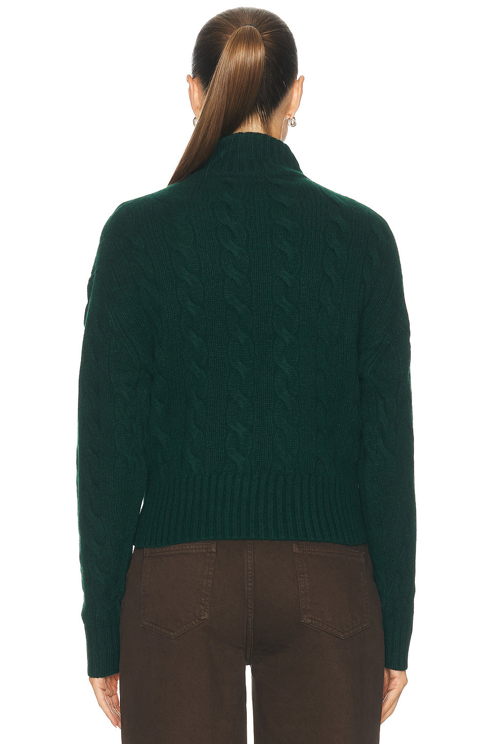 Mock Neck Pullover Sweater