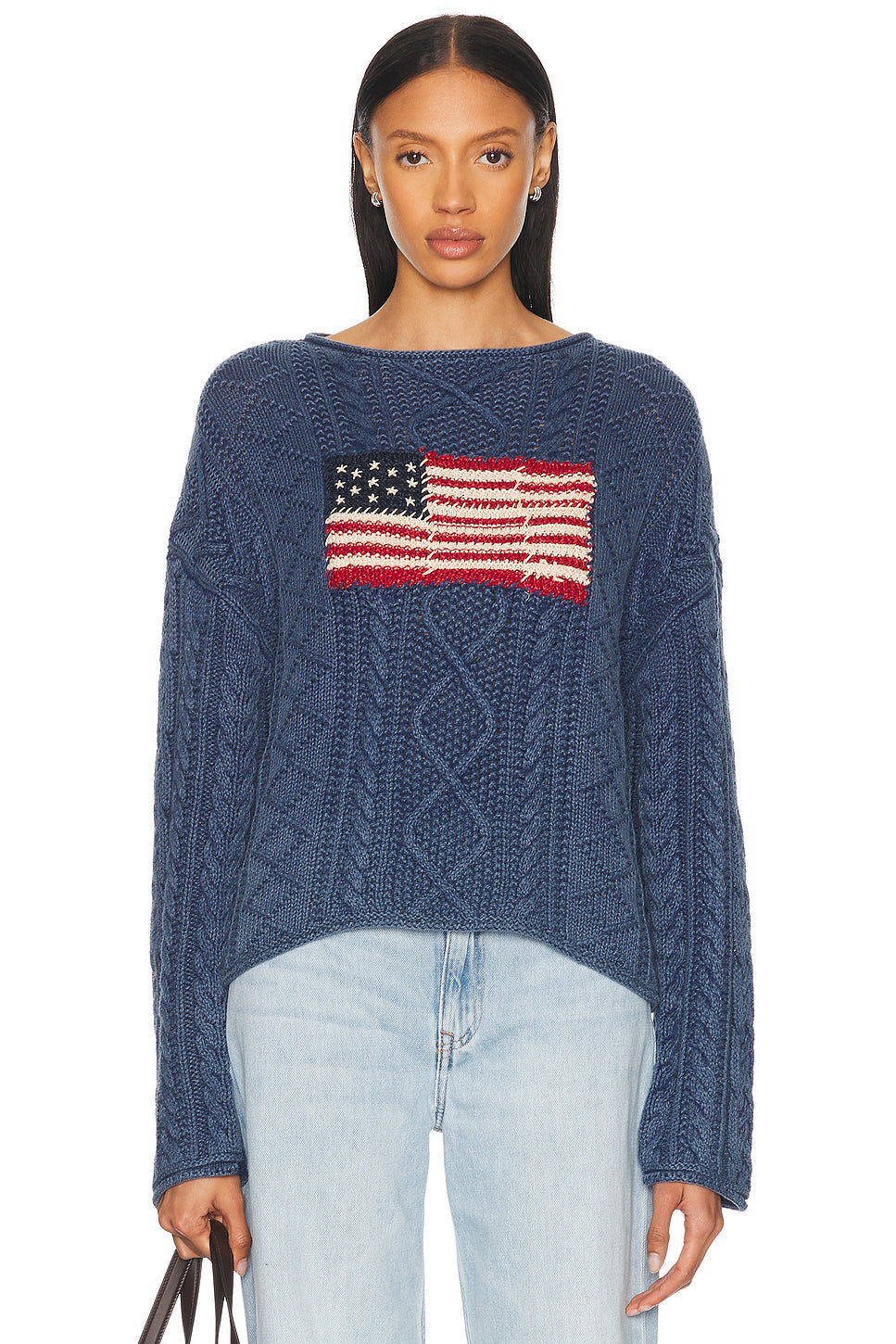 Boat Neck Pullover Sweater