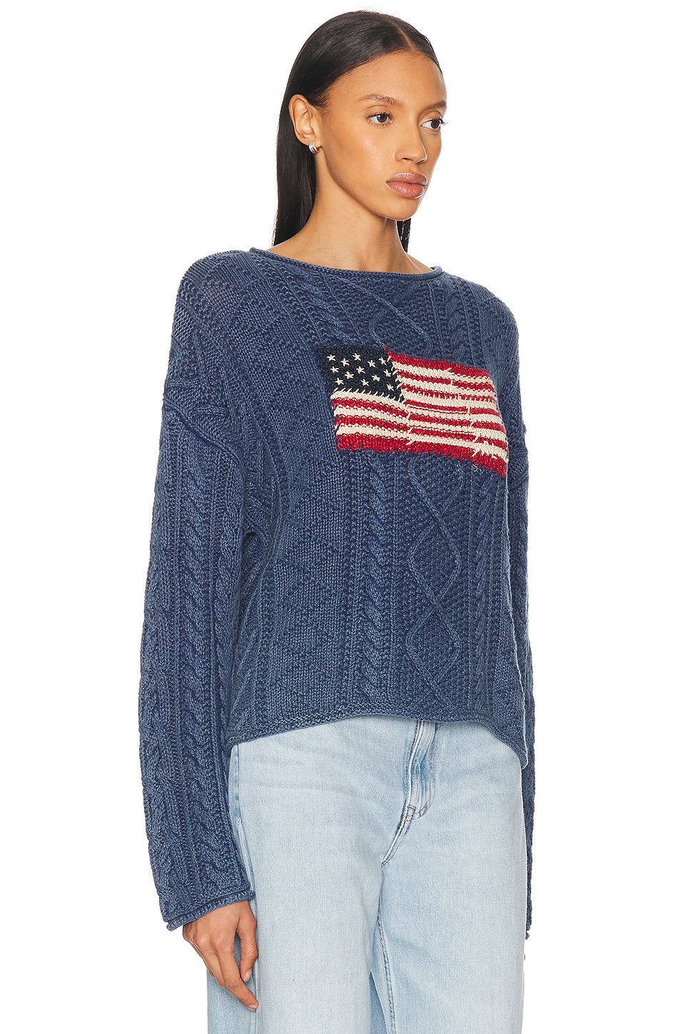Boat Neck Pullover Sweater
