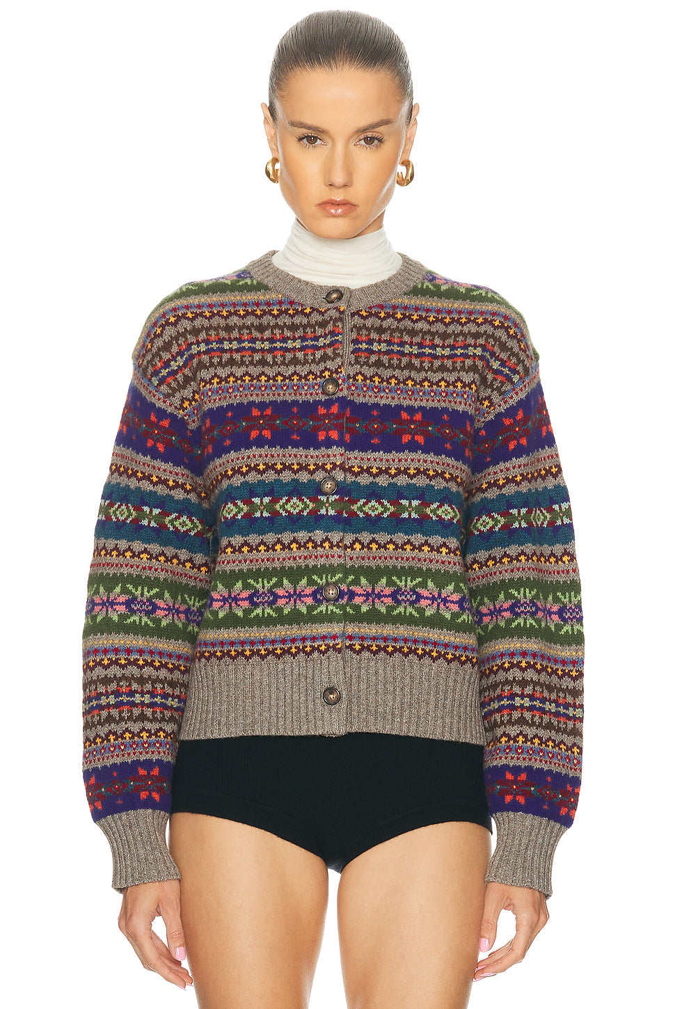 Crewneck Cardigan