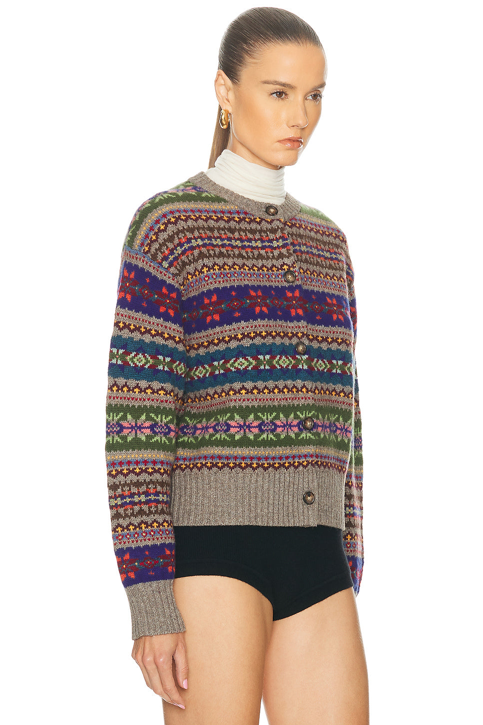 Crewneck Cardigan