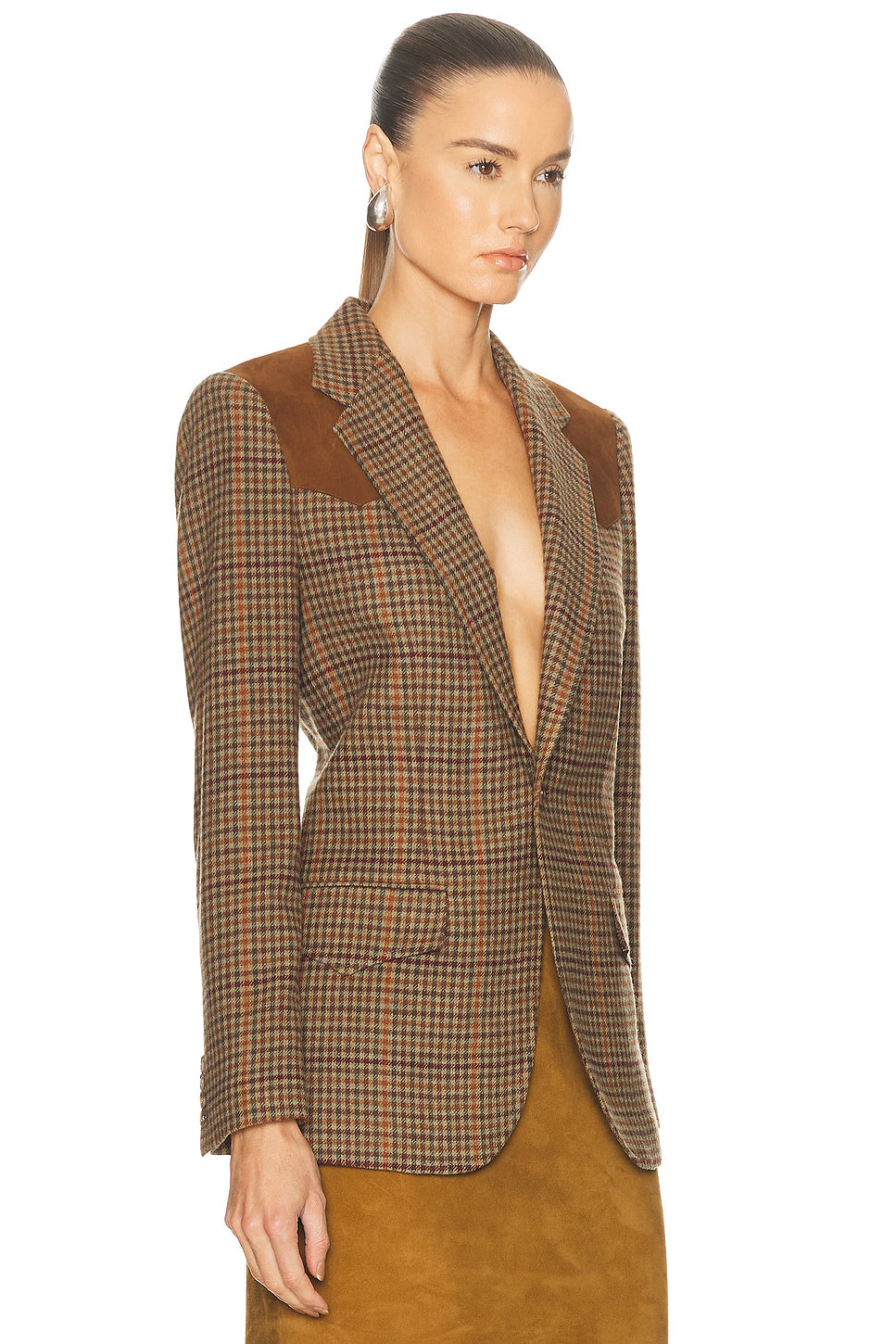 Houndstooth Blazer