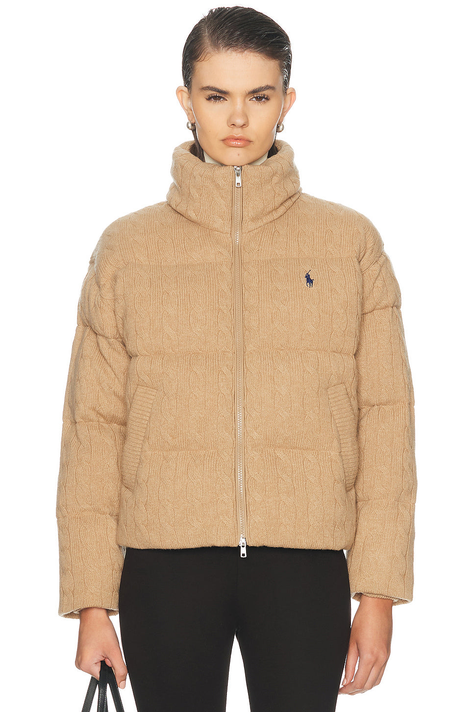 Sweater Puffer Coat