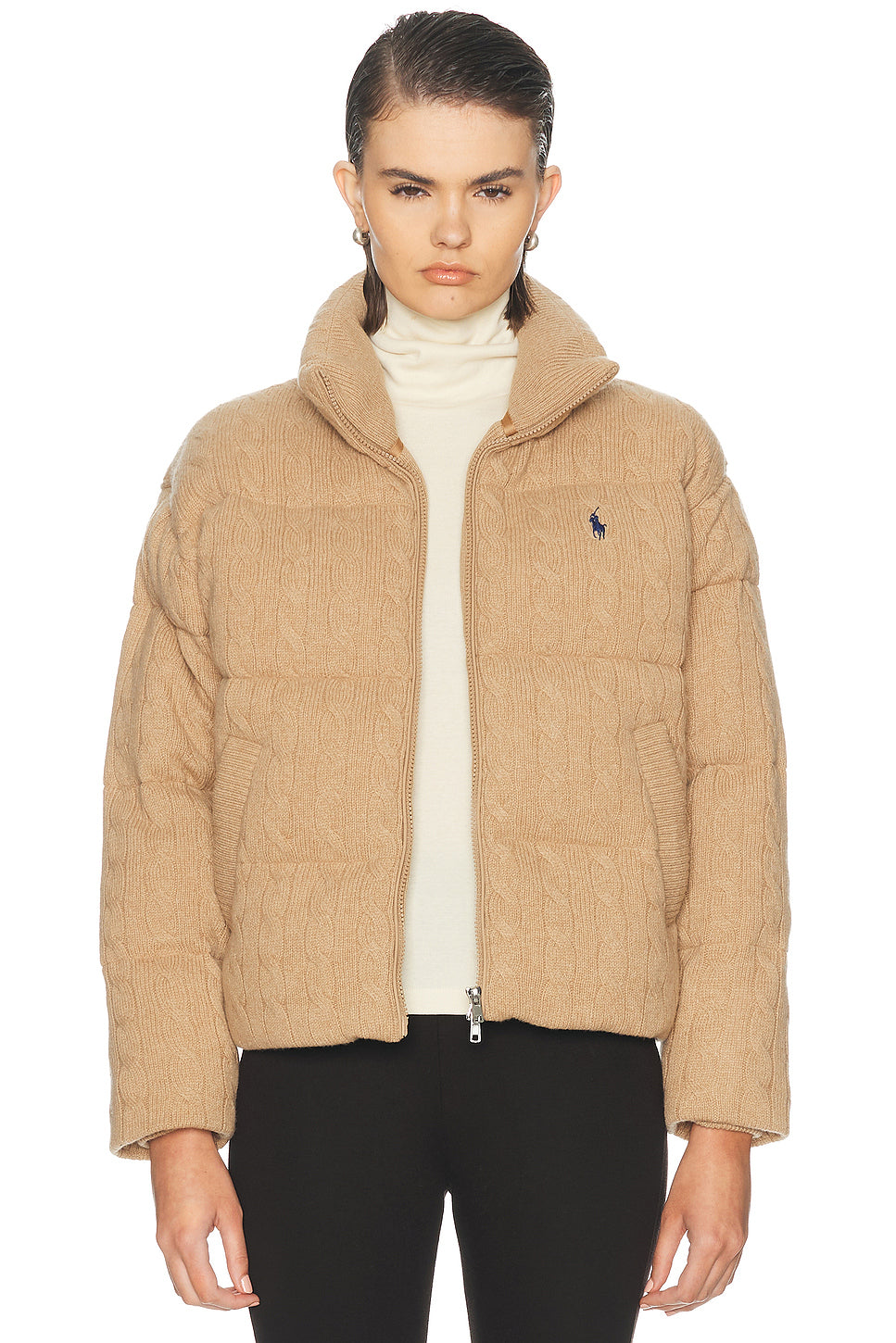 Sweater Puffer Coat