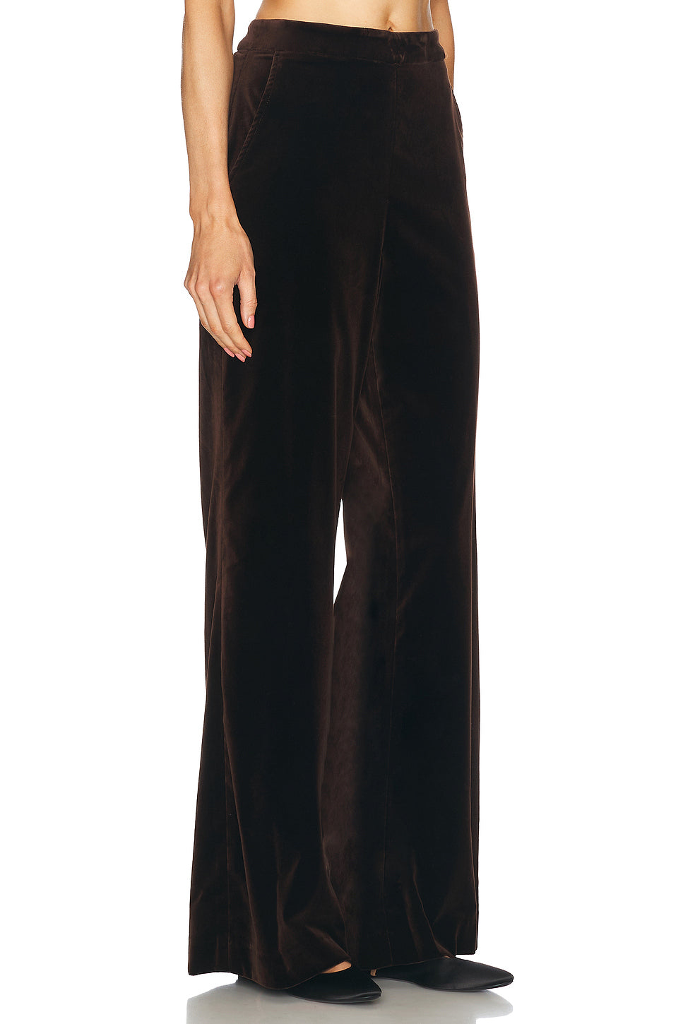 Velvet Wide Leg Pant