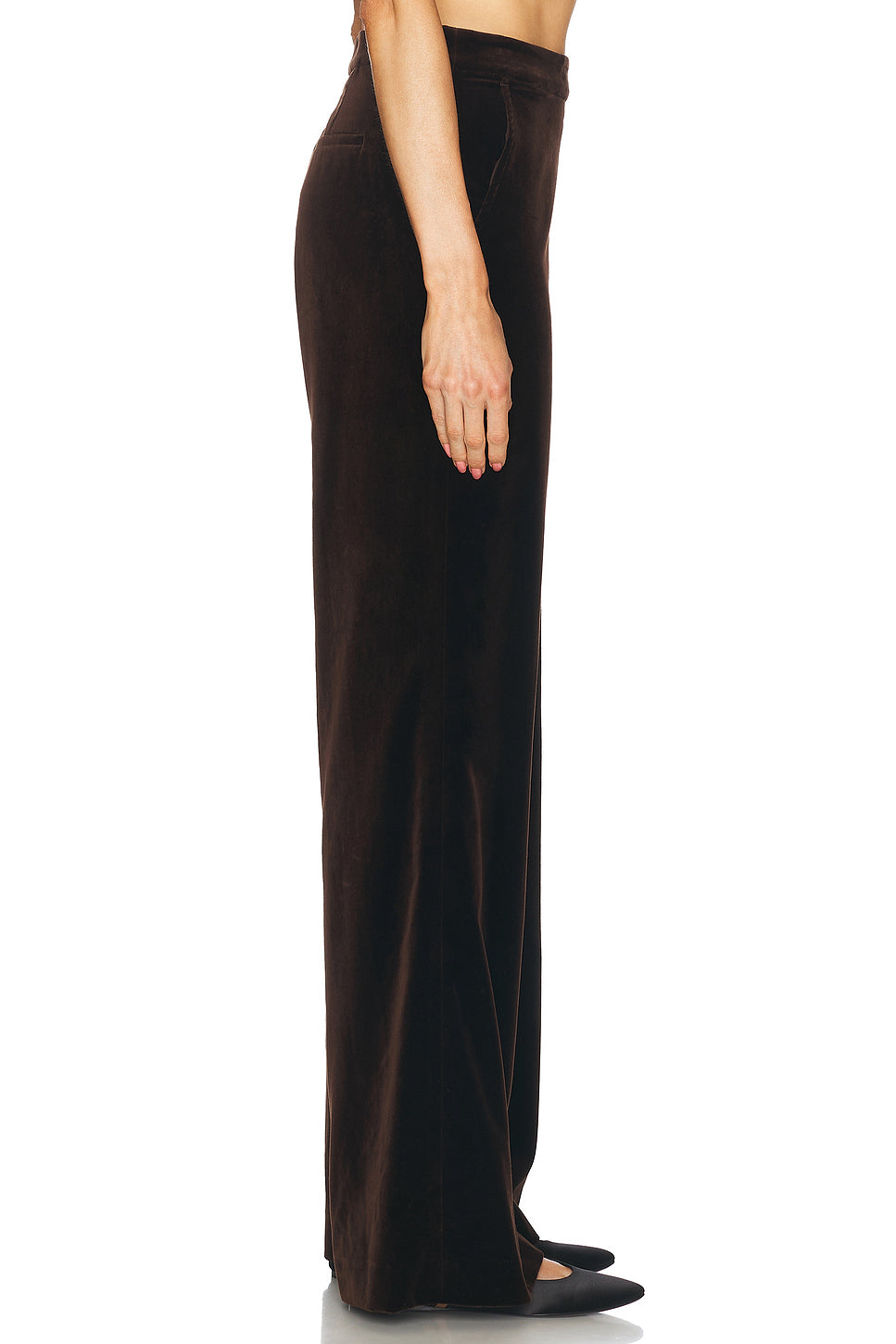 Velvet Wide Leg Pant