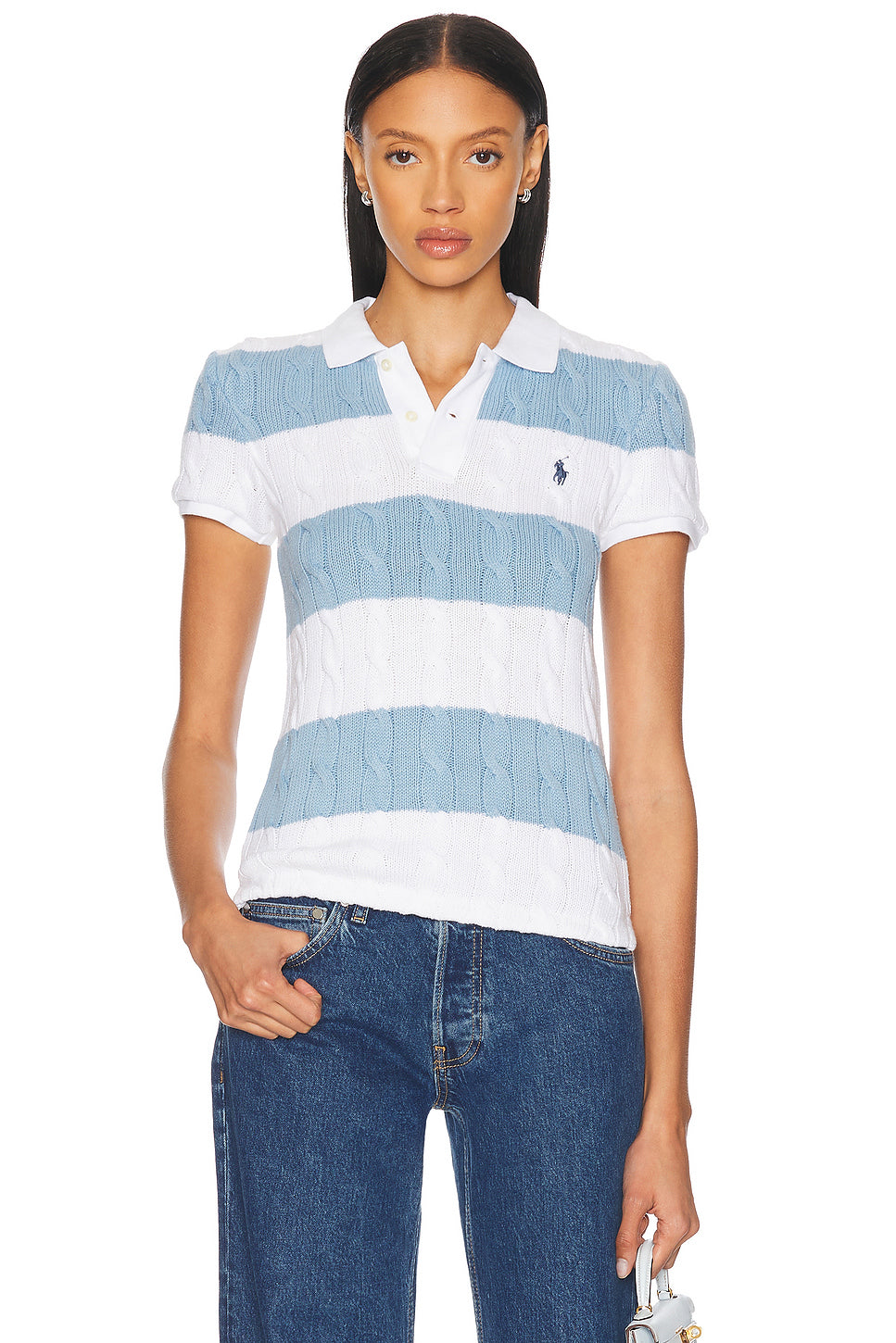Short Sleeve Polo Top