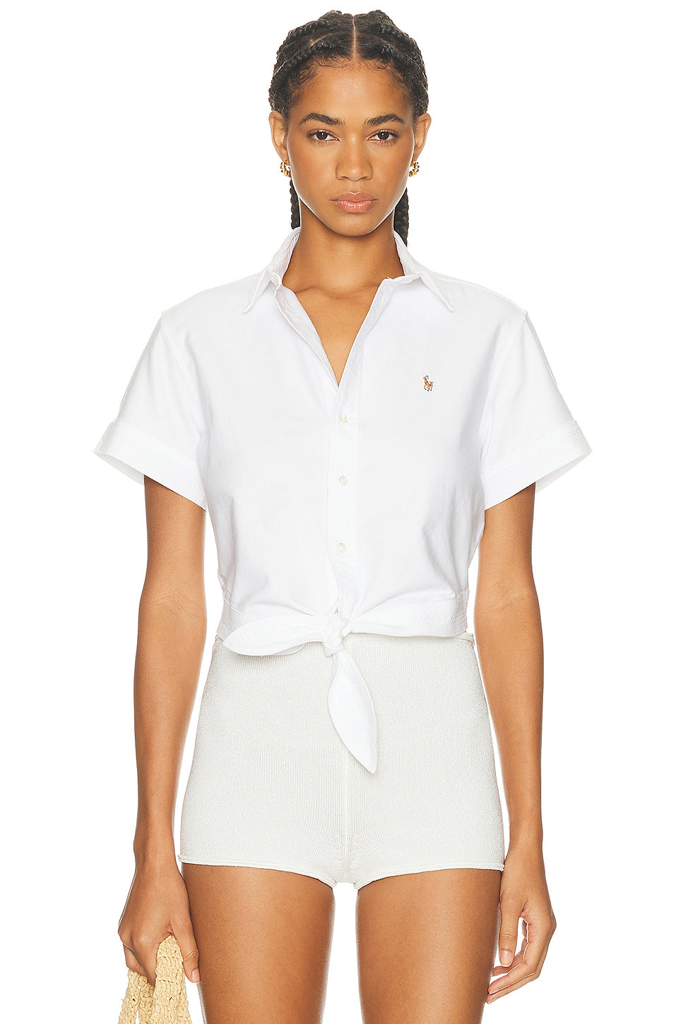 Tie Front Blouse