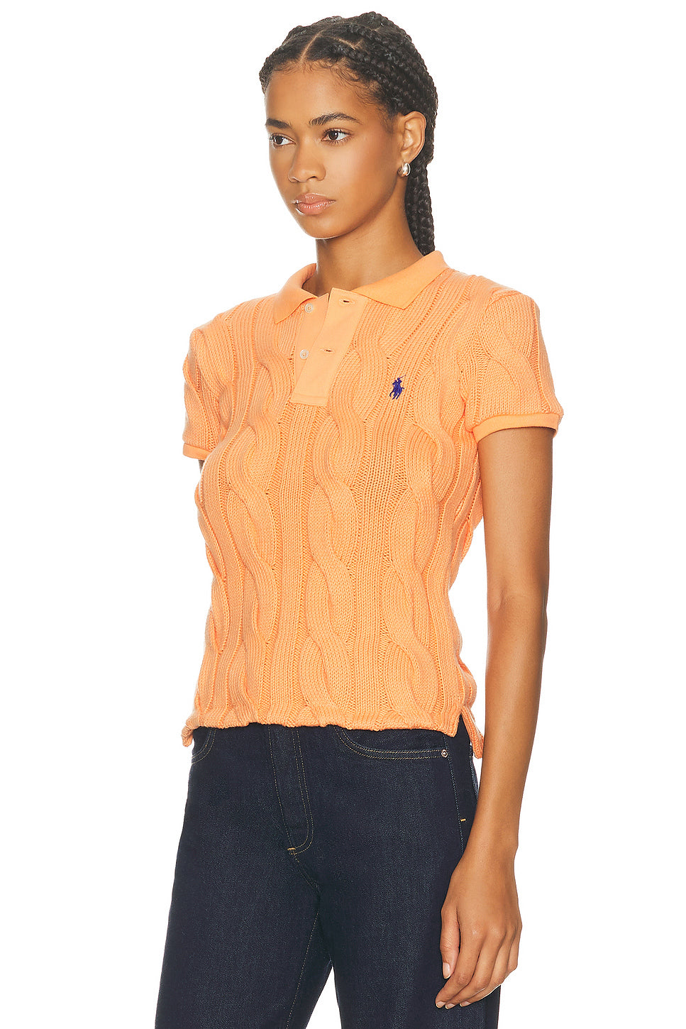 Short Sleeve Polo Top