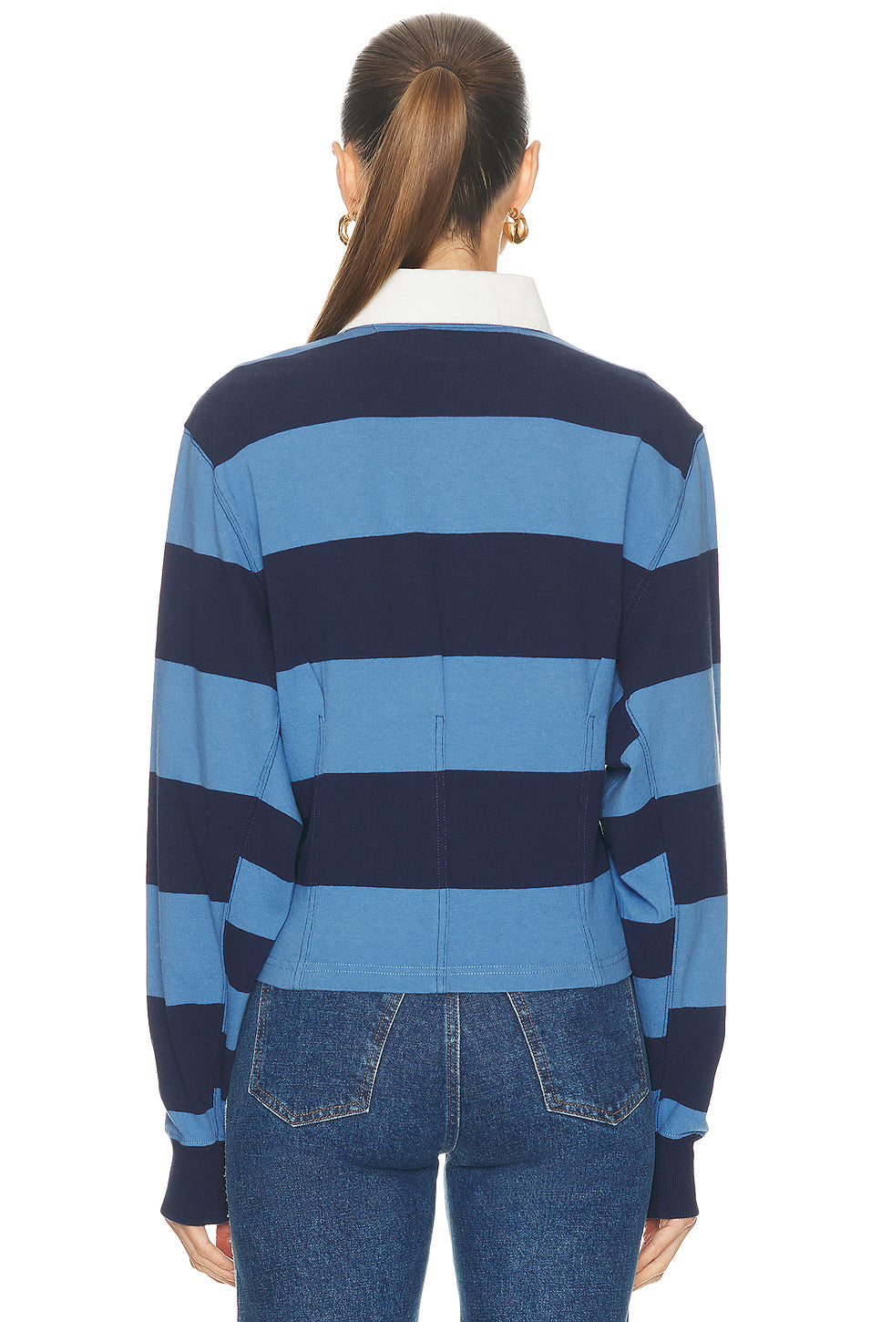 Long Sleeve Polo Top