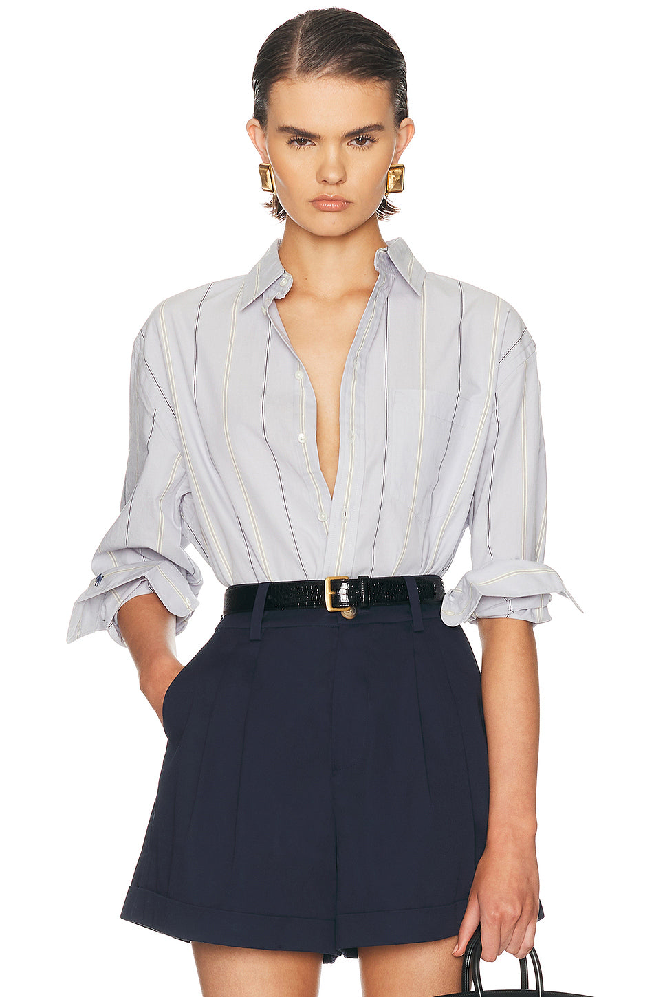 Long Sleeve Collared Shirt