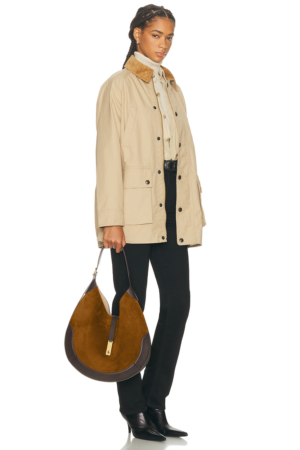 Suede Shoulder Bag