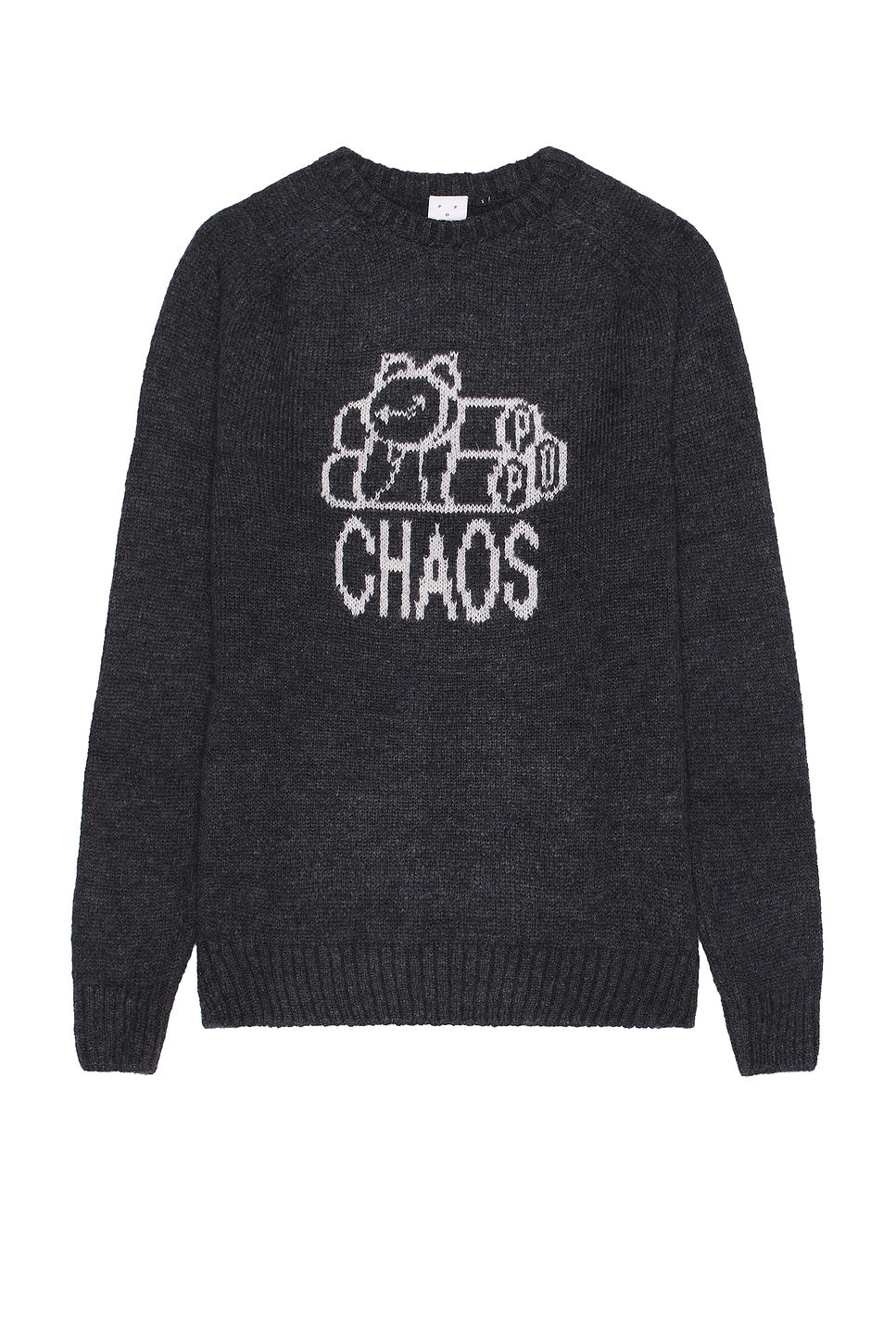 Knitted Chaos Crewneck Sweatshirt