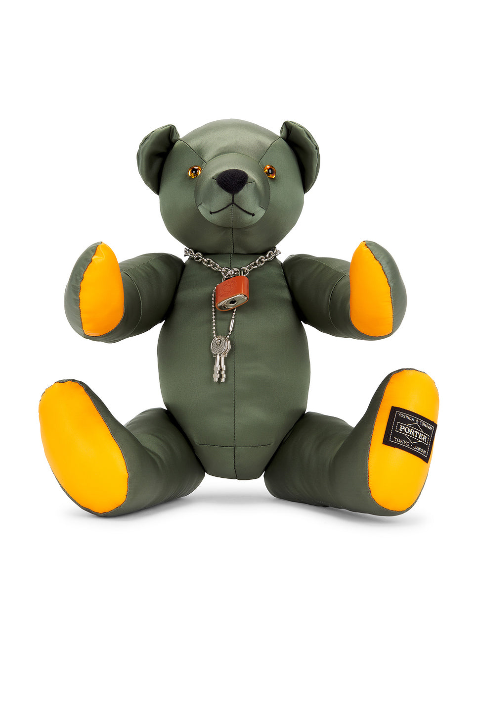 Grizzly Bear With Original Padlock