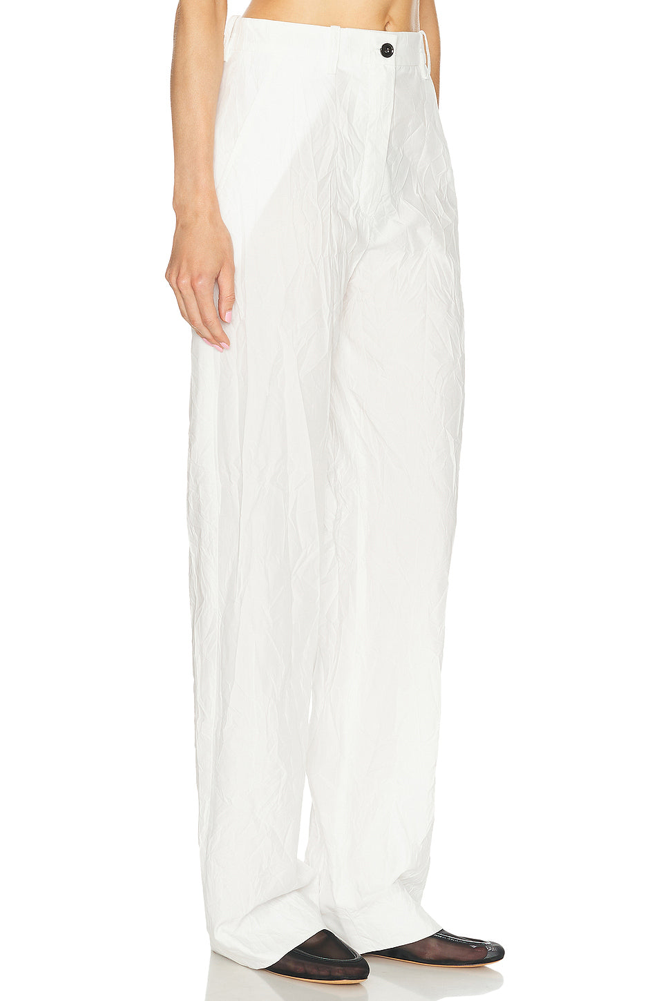 Crinkle Poplin Pant