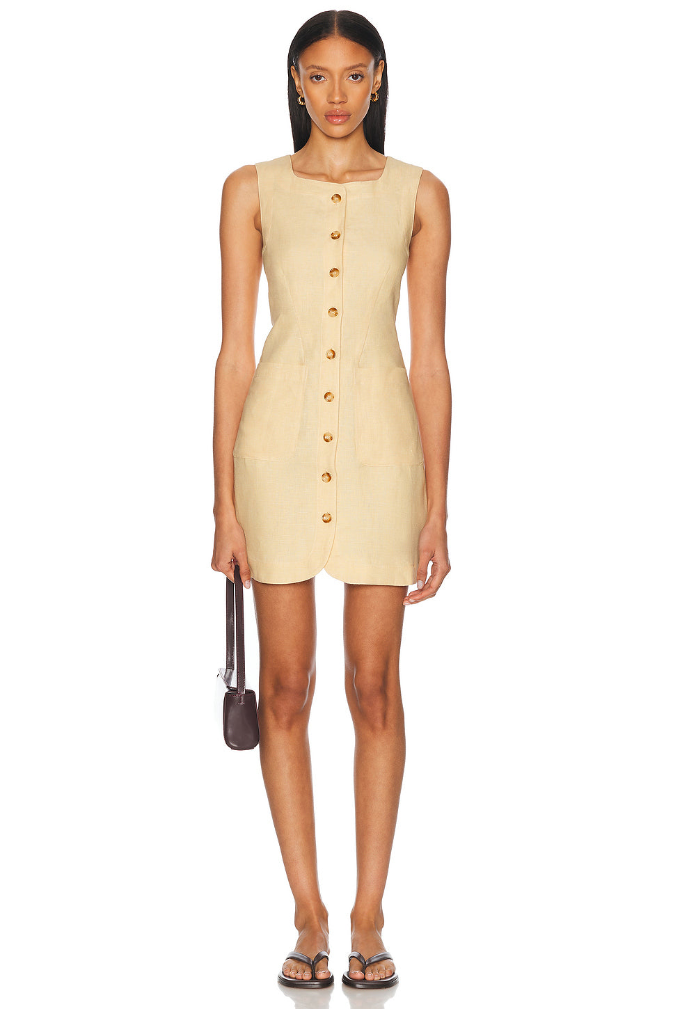 Emma Button Down Mini Dress