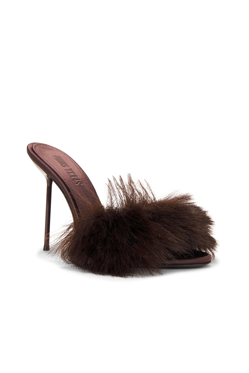 Furry Lidia Mule 105 Heel