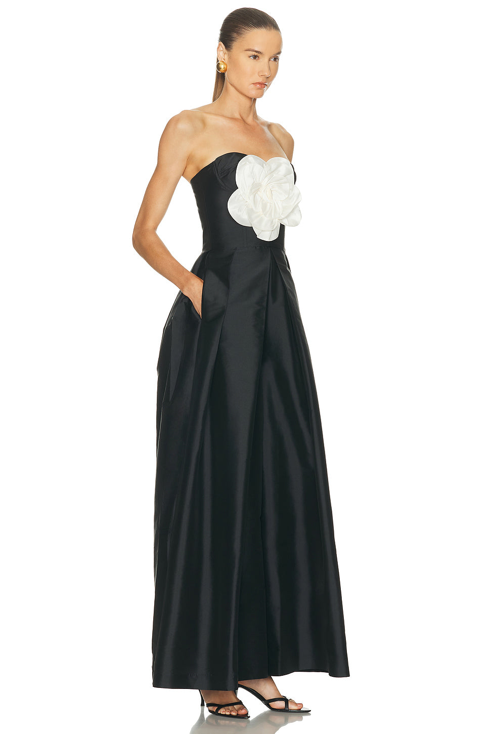 Taffeta Bloom Jumpsuit
