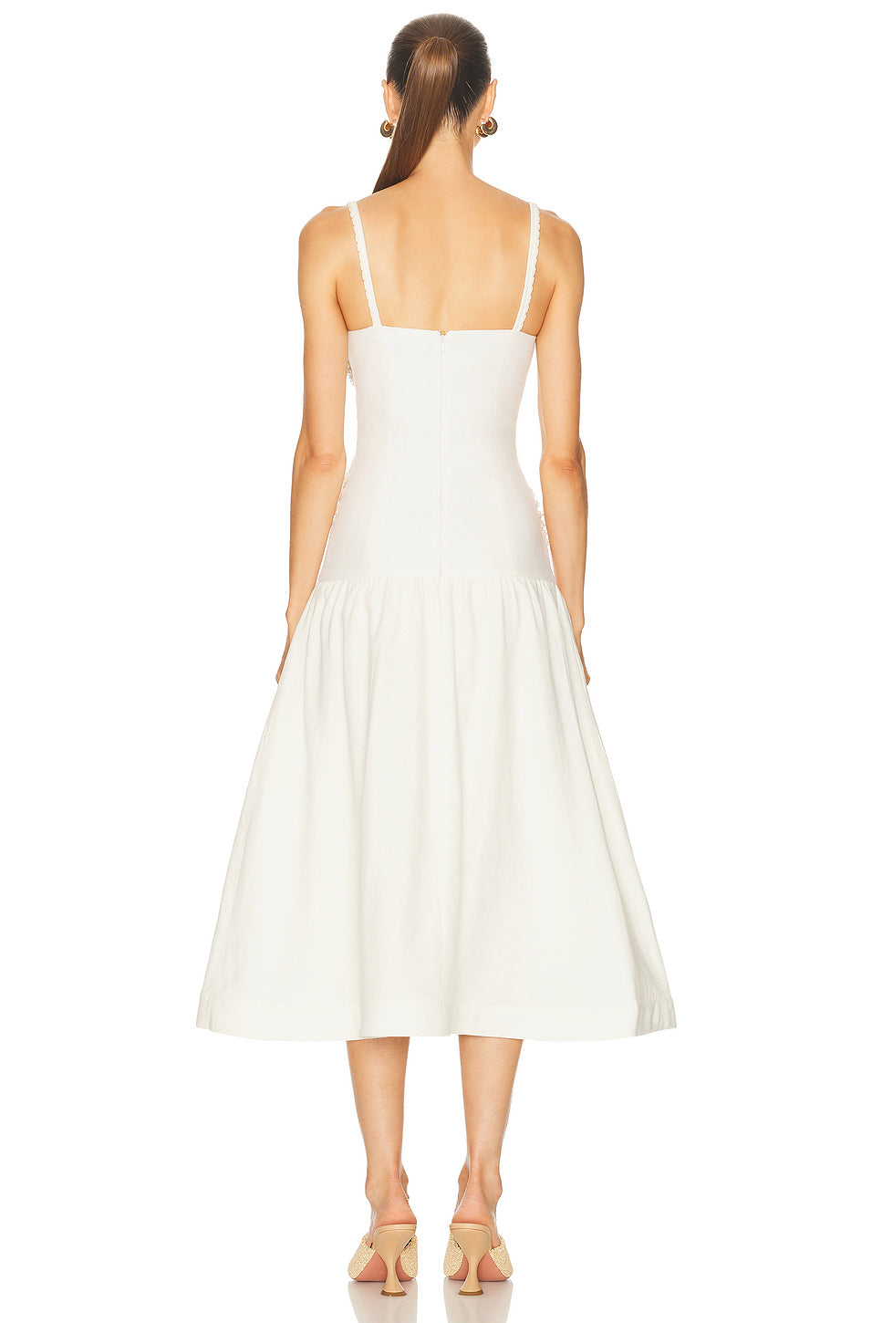 Tropic Linen Midi Dress
