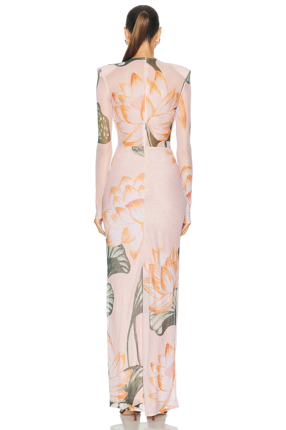 Lotus Long Sleeve Maxi Dress