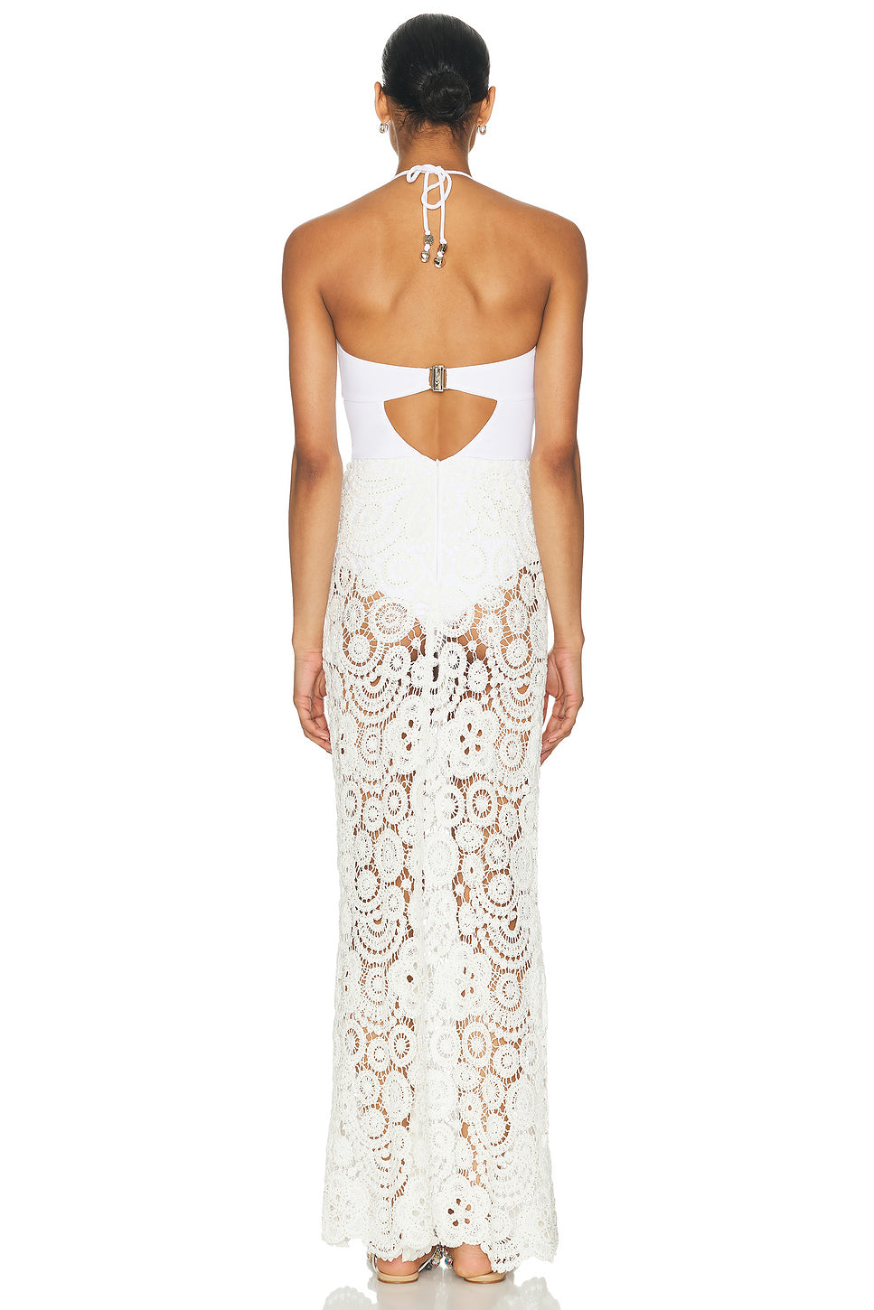 Gal Embroidery Maxi Dress