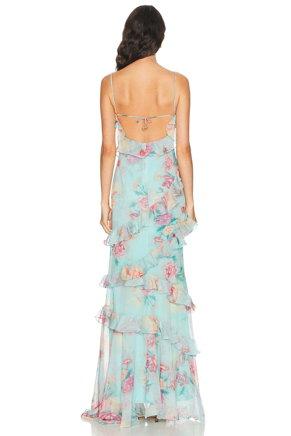 Flora Mist Long Dress
