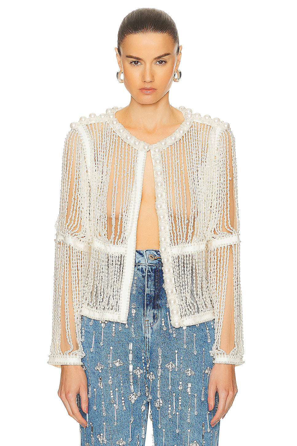 Fully Beaded Jacket