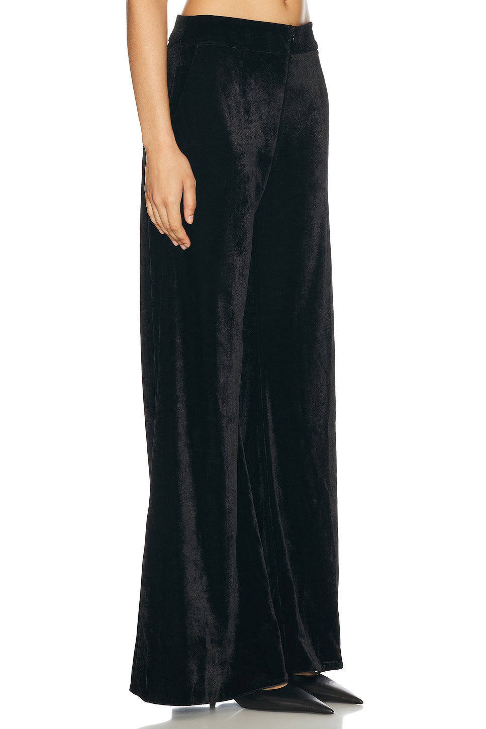 Velvet Wide Leg Pant