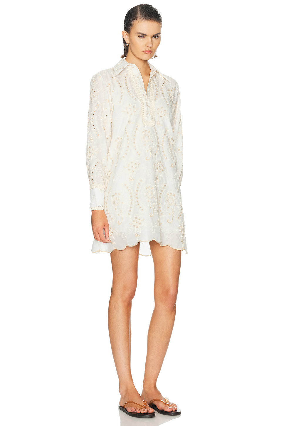 Serenity Poplin Tunic Top