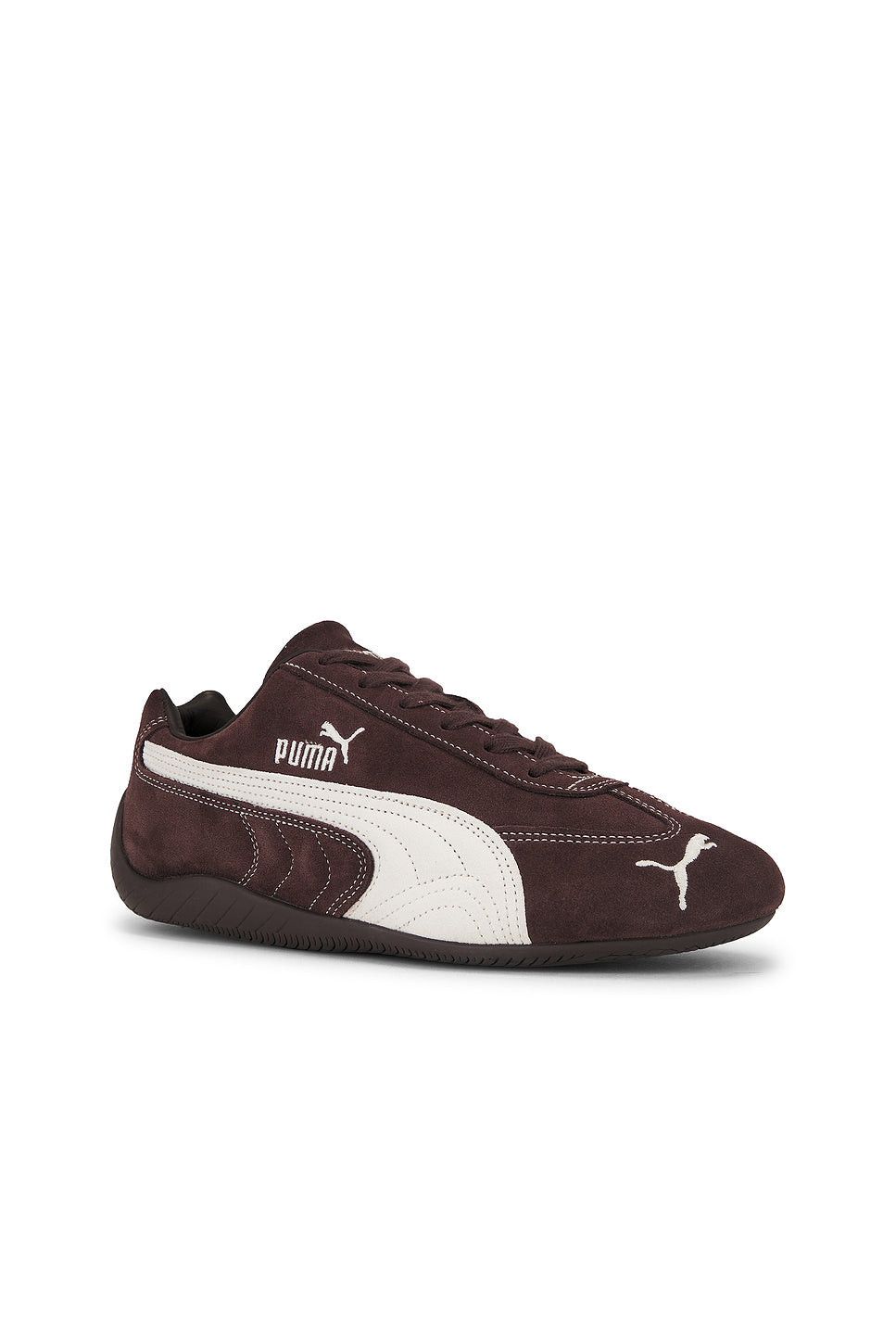 Speedcat Sneaker in Dark Chocolate-frosted Ivory