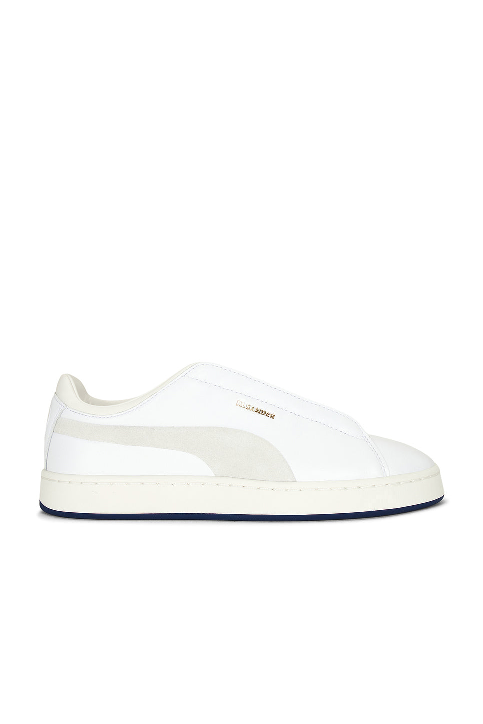 X Jil Sander Suede in Puma White-warm White