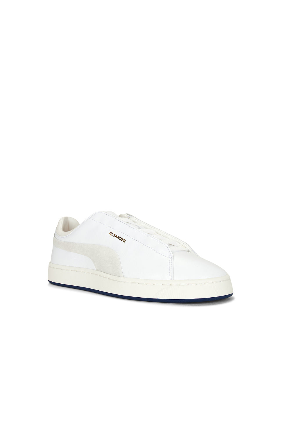 X Jil Sander Suede in Puma White-warm White