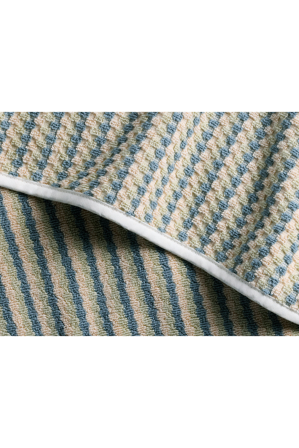 Organic Mini Mosaic Hooded Toddler Towel