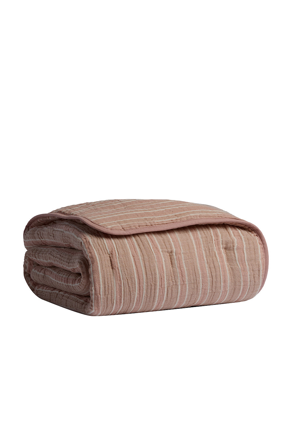 Organic Cloud Cotton Stripe Toddler Quilt