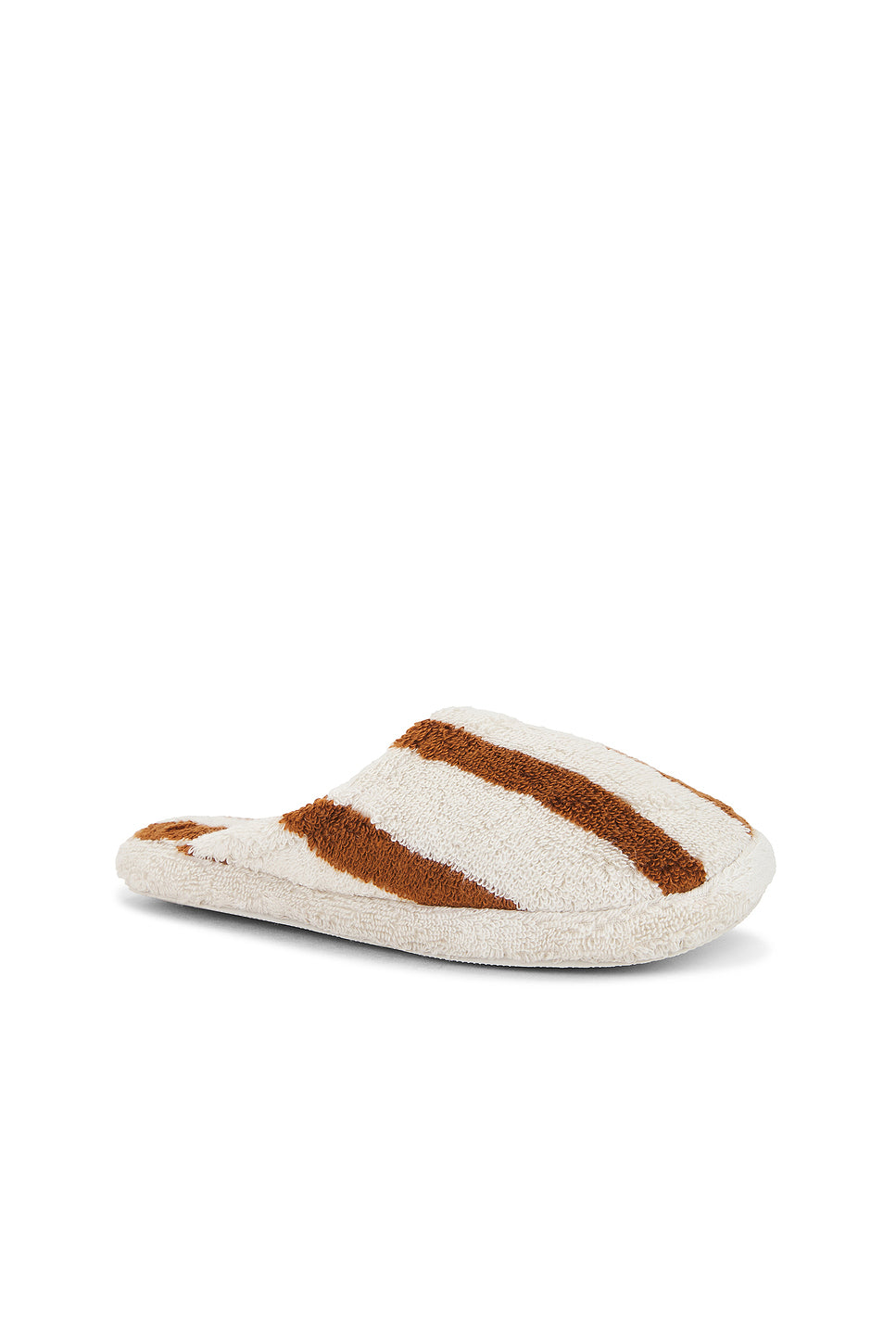Terry Stripe Slippers
