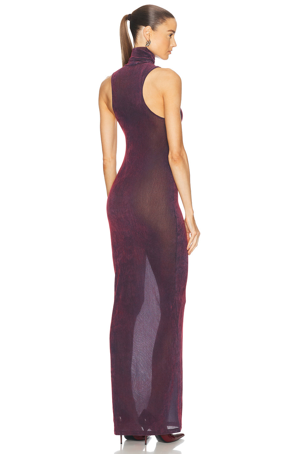 Turtleneck Maxi Dress