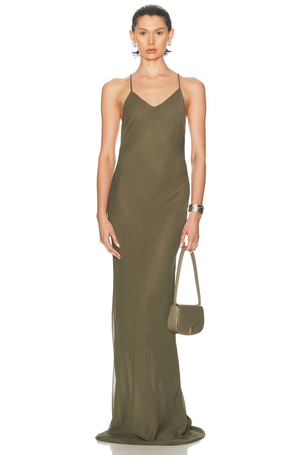 Low Back Bias Gown