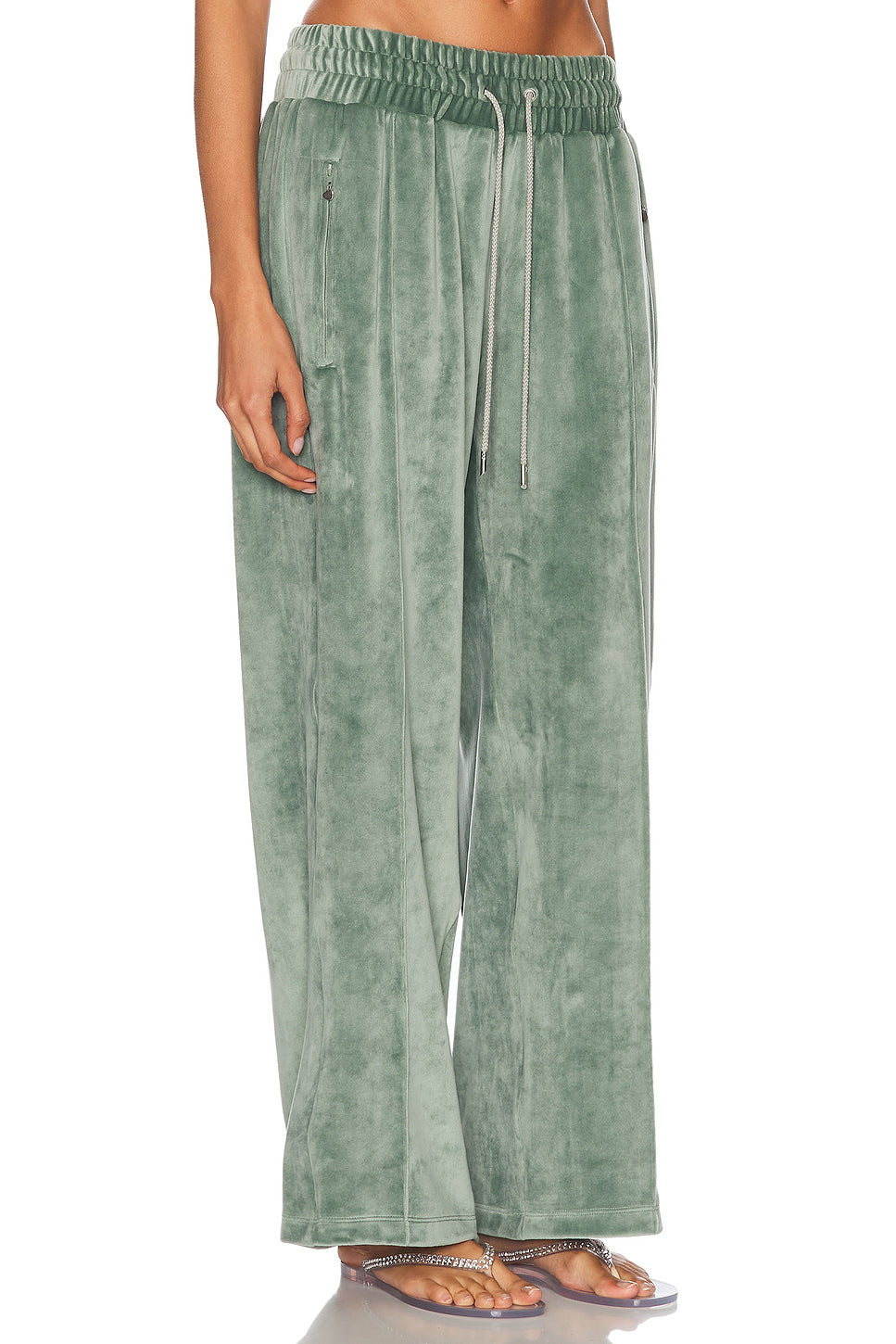 Velour Track Pant