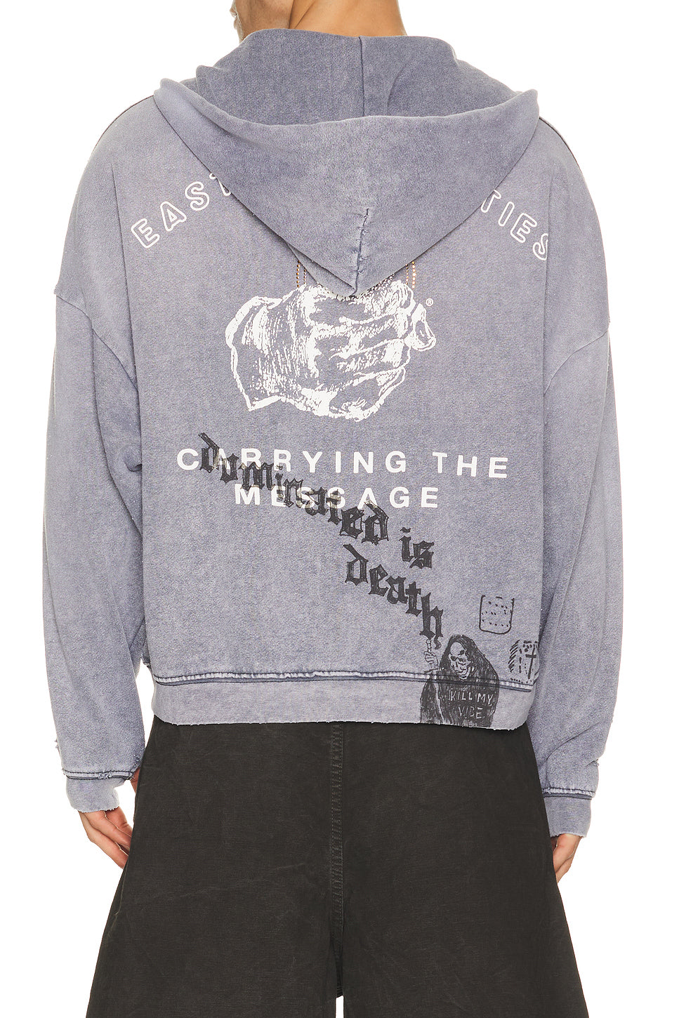 Carrying The Message Zip Hooded Sweatshirt